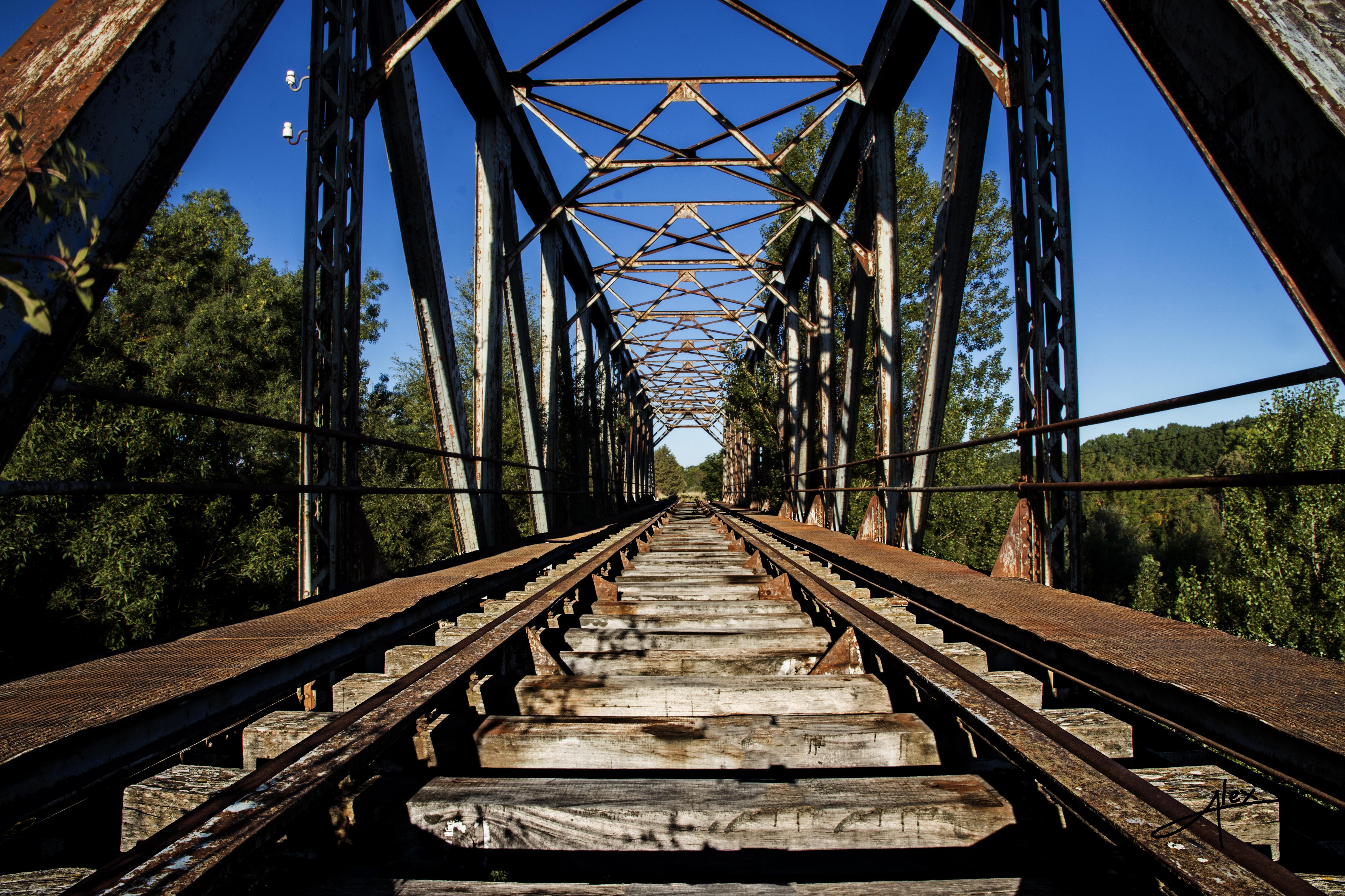 Esperando el nuevo tren